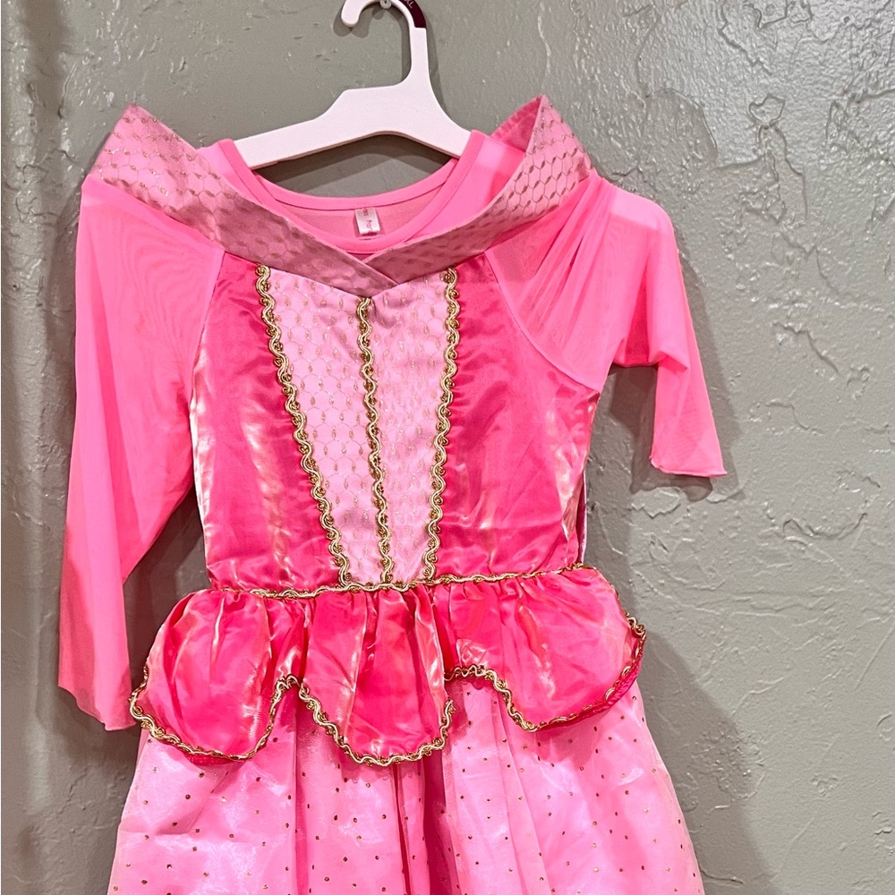 Princess costume with wand Tierra and gloves worn once